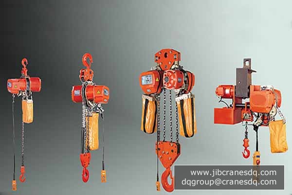 Electric chain jib hoist