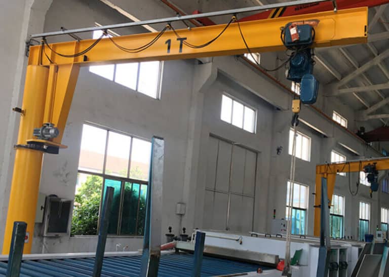 Export Of Mobile Jib Crane To Dominican