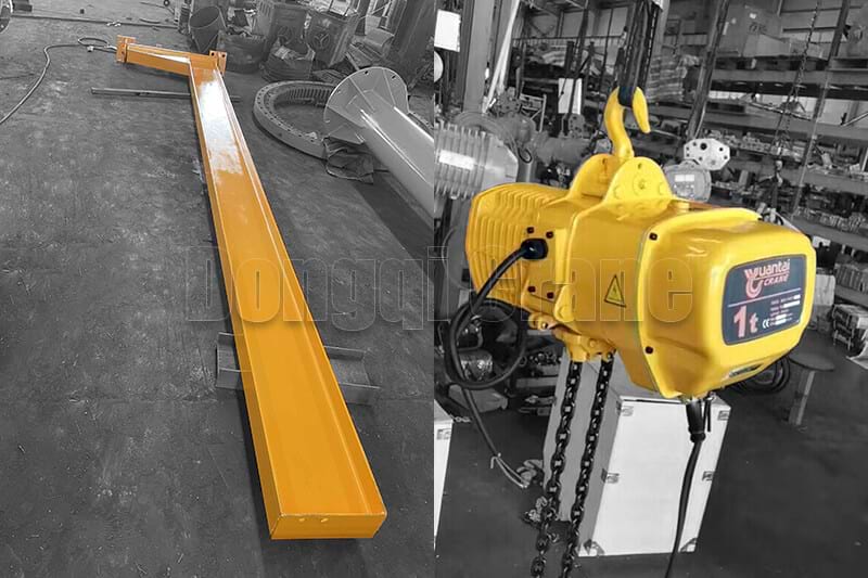 1 ton Wall Mounted Jib Crane